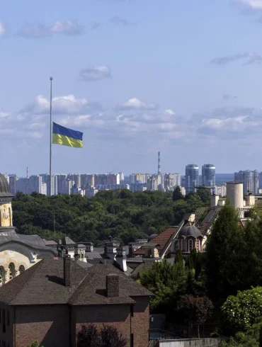 Un cadre unique du conflit ukrainien : rire et sourire malgré l'adversité